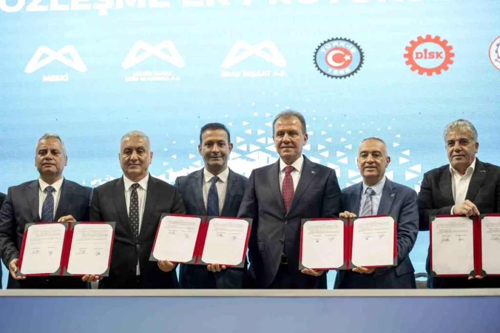 Mersin Büyükşehir Belediyesi İşçilerinin Maaşlarına Yüzde 71 Artış