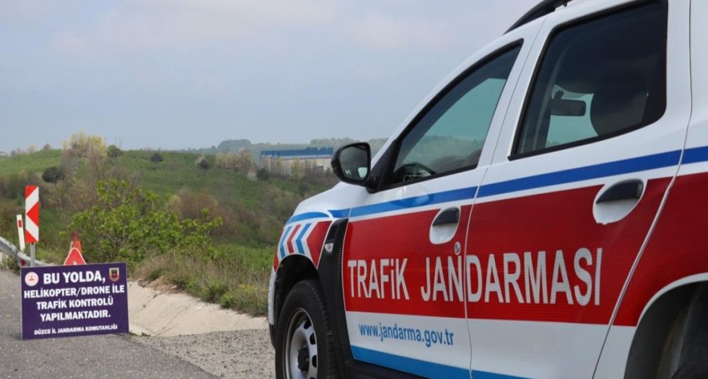 Dron Destekli Trafik Denetimi: 15 Sürücüye 41 Bin Lira Ceza